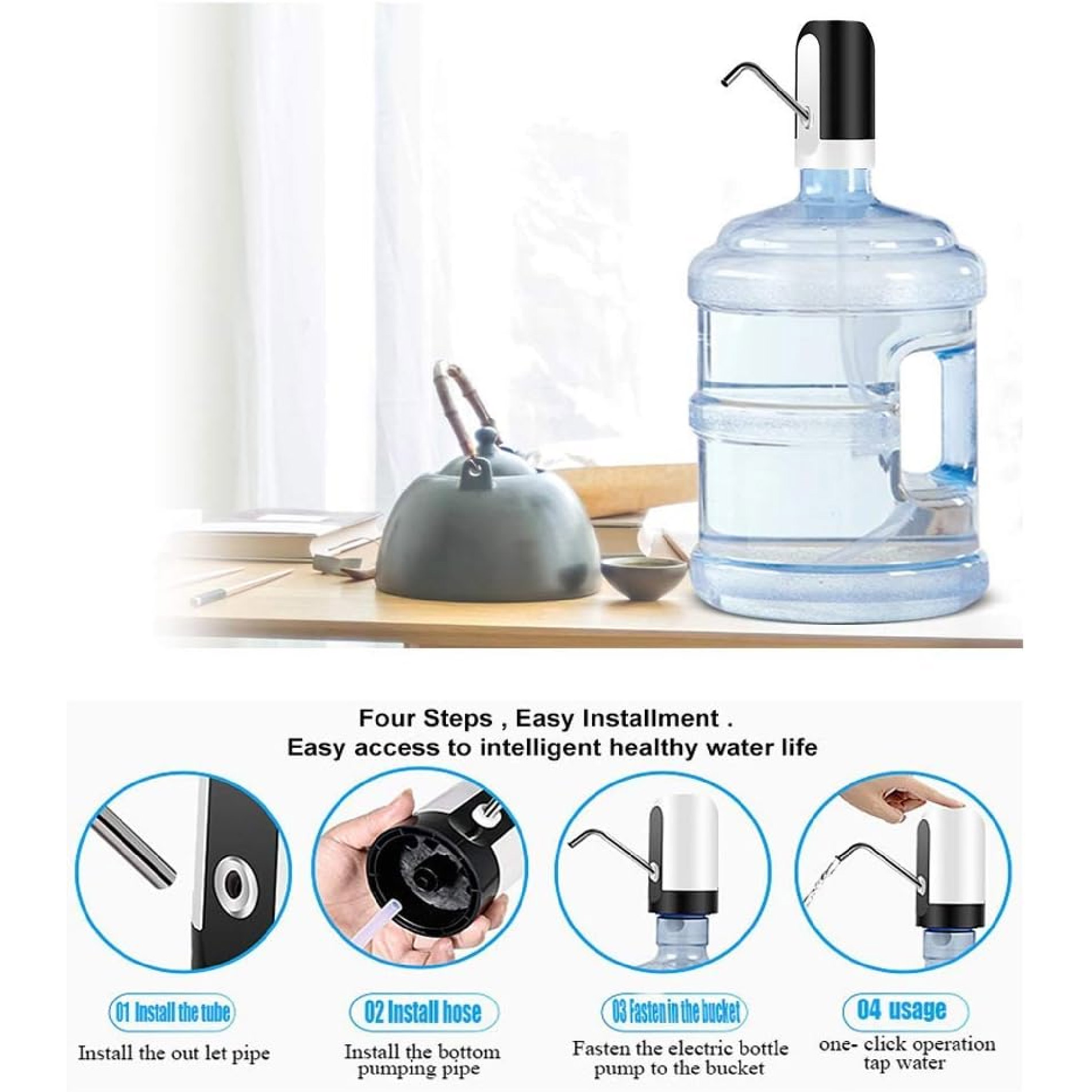 Miniatura 5 de Dispensador De Agua Bomba De Botella